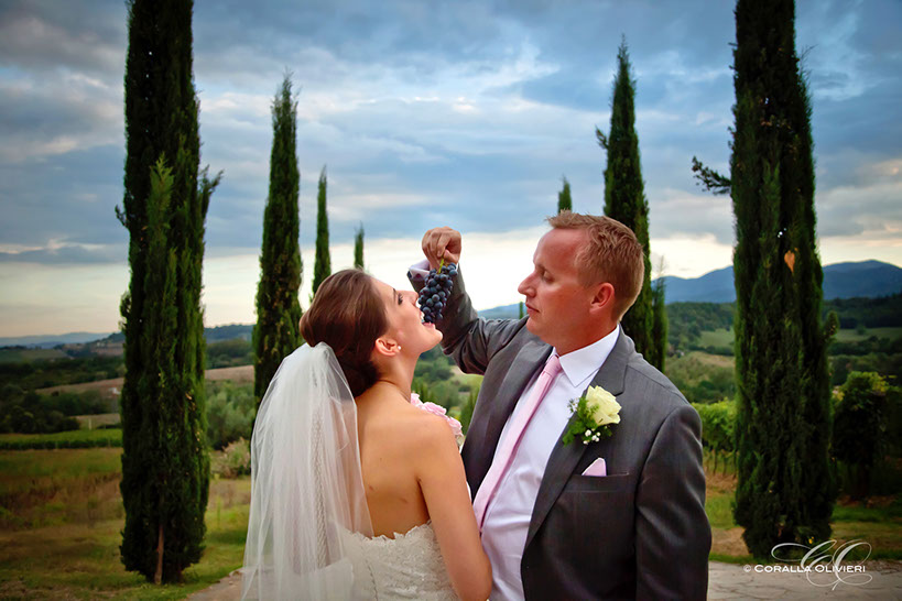Wedding photographer in Volterra, Tuscany - Coralla Olivieiri Photographer
